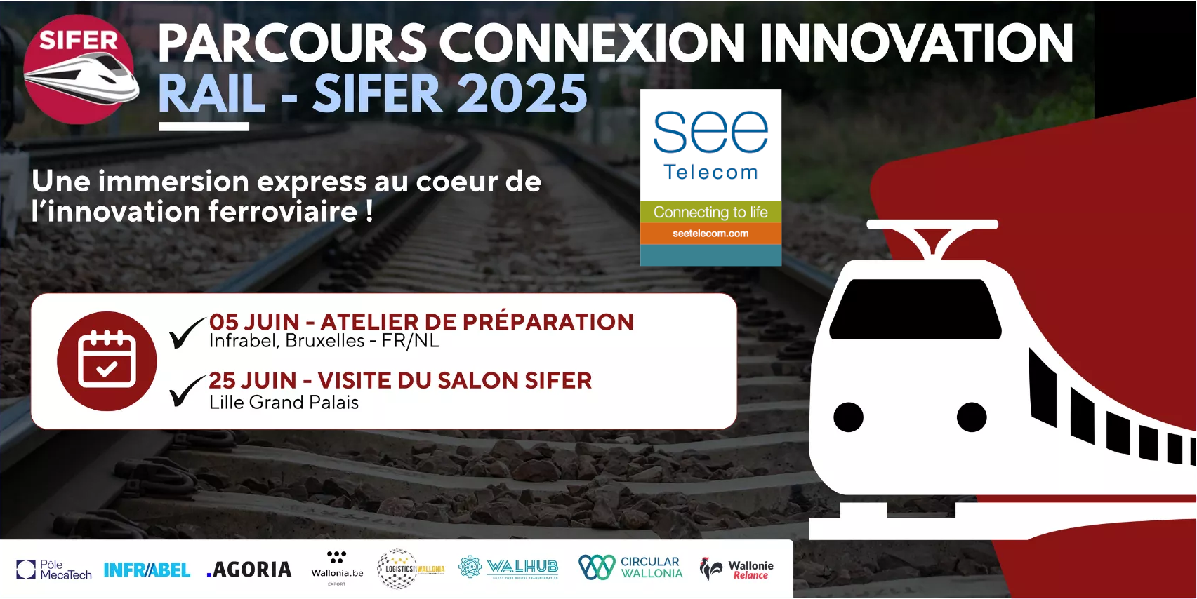 SEE TELECOM s’engage dans l'Innovation Ferroviaire / SEE TELECOM commits to Railway Innovation